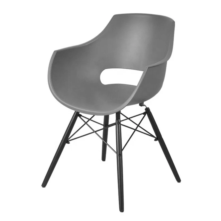 Supplier Wholesale Factory Price Furniture Armchair Restaurant Plastic Dining Chair