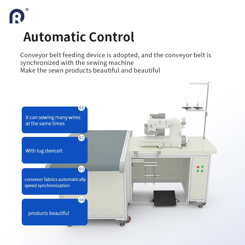 High production and multiple thread ends High efficiency  computer curtain multi-needle sewing machine