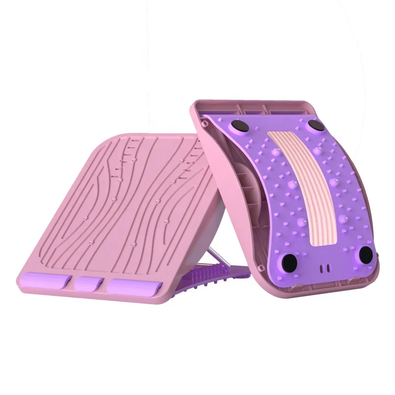Multifunction Stretcher Spine Pain Relief Acupuncture Lumbar Neck Back Waist Leg Support Cushion Massager Stretcher