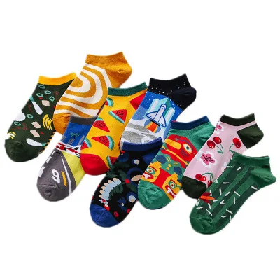 
UP-GRADE Summer Japanese school socks cotton GG socks 