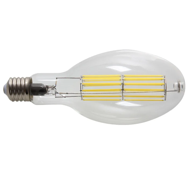 Big size 30W 40W high power led filament bulb ED90 ED118 thick filament E40 socket light