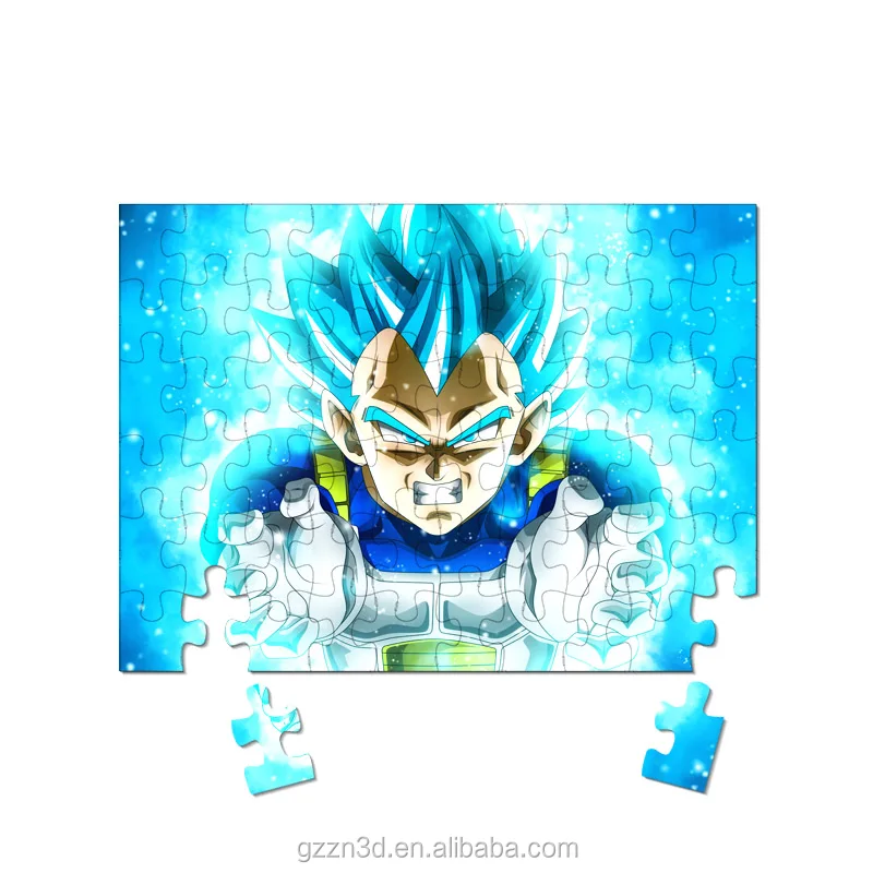 Customized  DBZ Cartoon Anime 3D Lenticular Jigsaw