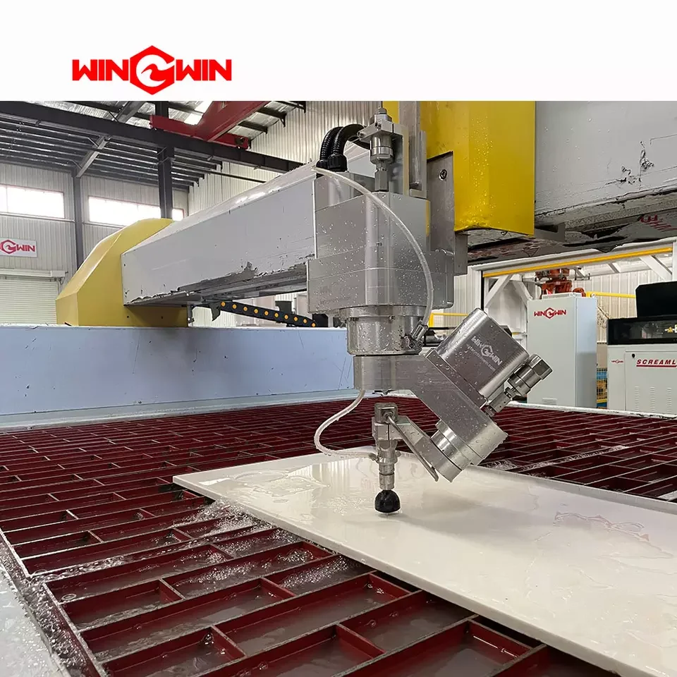 Новый водоструйный станок для резки 3 оси 5 оси водоструйный резак