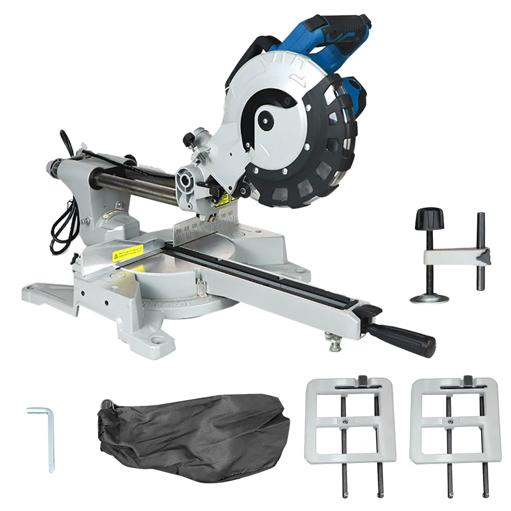1450W Electric Wired Miter Saw Power Saws for Aluminum-Wood Composite Saw