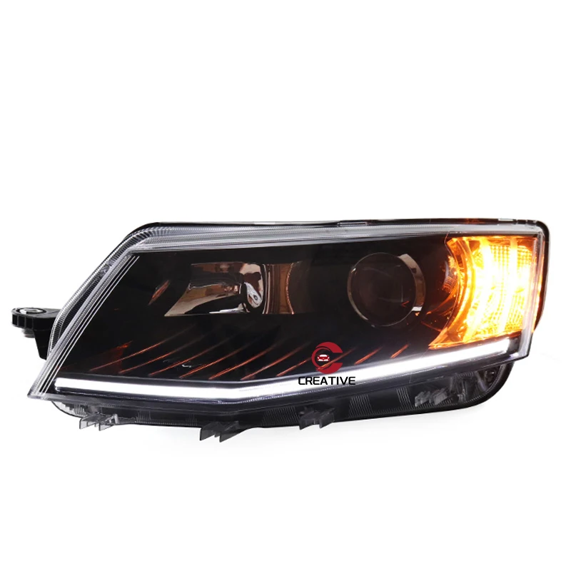 Автомобильные стайлинговые фары для Skoda Octavia 2015 2016 2017 Octavia A6 светодиодные фары DRL Hid Bi Xenon автомобильные аксессуары