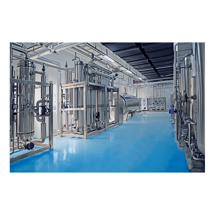 Energy Saving Forced Falling Membrane Technology Multi Effect Distilled Water Machine