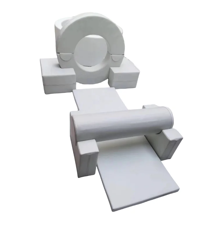 High Quality white pink grey foam soft play equipment indoor outdoor kids balance crawl sensory softplay rental event soft play