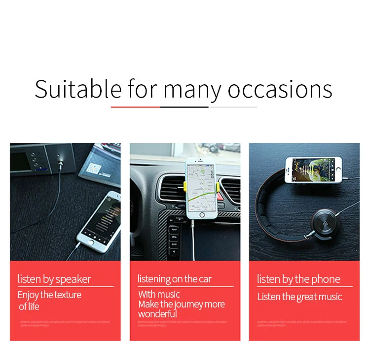 Popular 3.5mm AUX Male to Male for Car iPod MP3 Headphone Beats Speaker Auxiliary Extended Stereo AUX Cord Jack Audio Cable