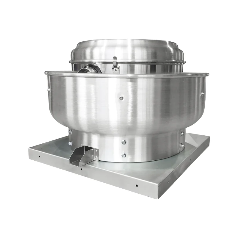 Small Size Roof And Wall Mounted Centrifugal Ventilator Exhaust Fan For Food Truck Hood