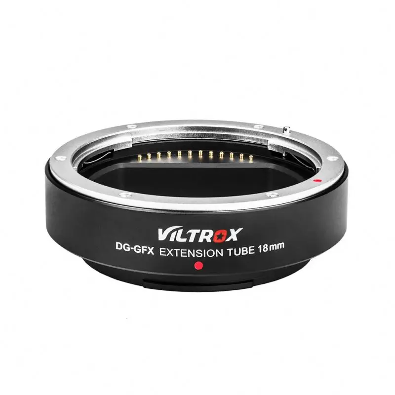 Viltrox DG-GFX Extension Tube 18mm Lens Adapter Ring Auto Focus For Fujifilm GFX-mount GFX 50S 50R