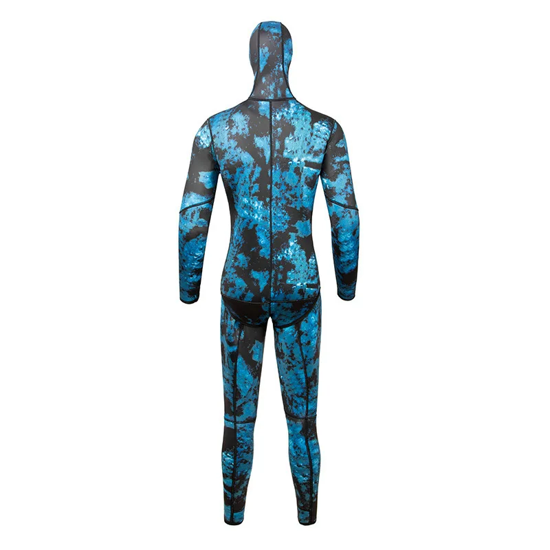 Neoprene 3mm Super Stretch Camouflage Fullsuit for Freediving Snorkeling Swimming Spearfishing Wetsuit