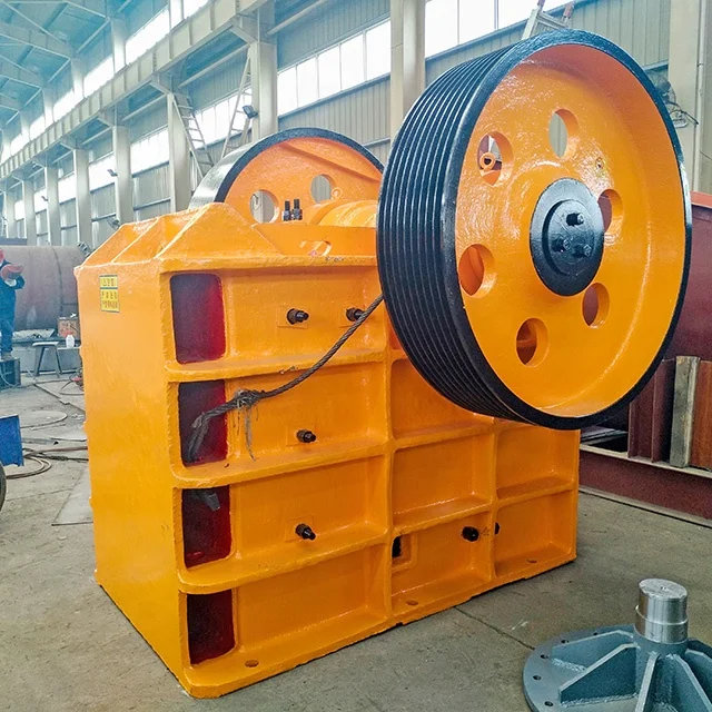 PE 500*750 Jaw Crusher 110 Tph Stone Jaw Crusher Machine Concessional Rate for Gypsum Gold Copper Ore