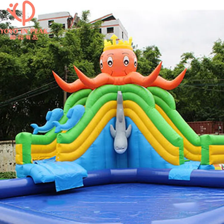 Outdoor Inflatable Water Slides Wholesale Water Inflatable Water Park Prices