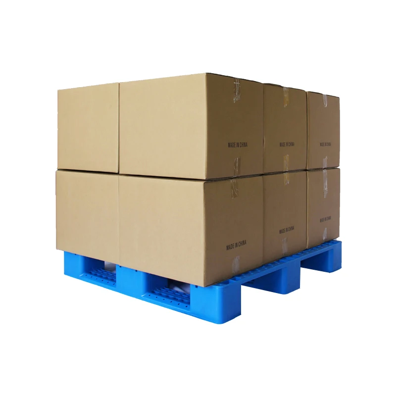 Cheap price light weight Signal Faced virgin HDPE Plastic 9 Feet Euro recycle plastic pallet For Sale