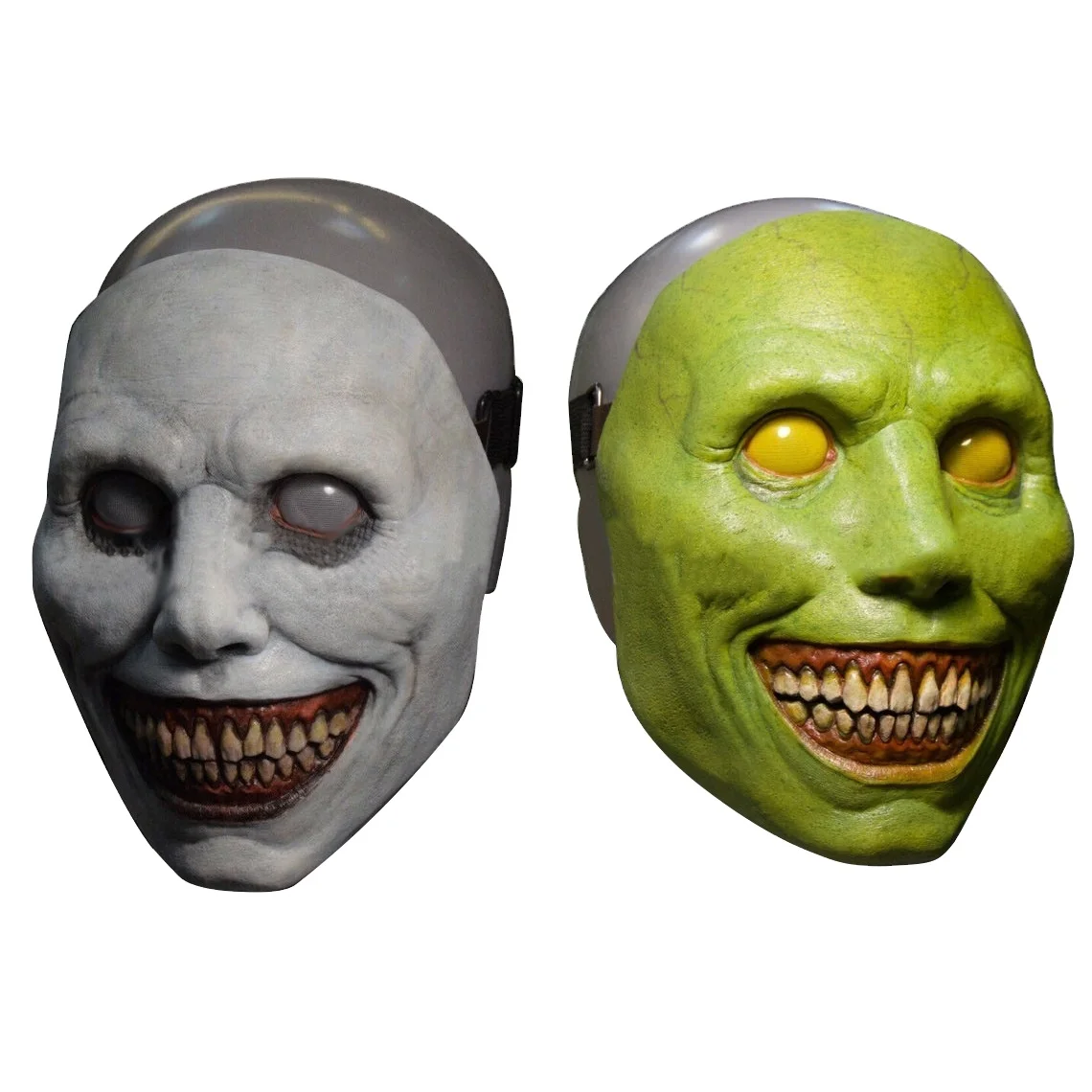 Creepy Halloween Mask Smiling Demons Horror Face Masks The Evil Cosplay Props Headwear Dress Up Party Clothing Accessories Gifts