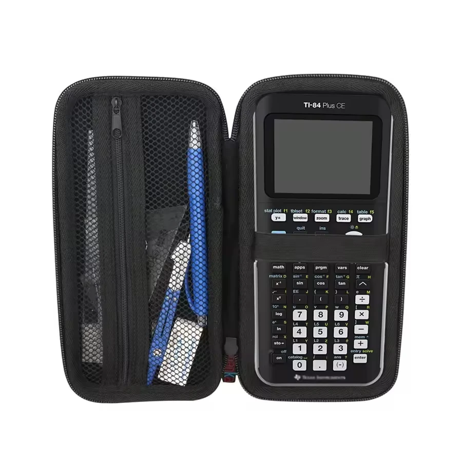 Travel Hard Carrying Case Small EVA Box for Texas Instruments TI-84 Plus