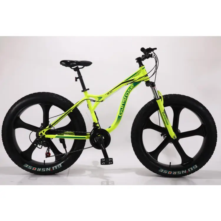 26 inch fat tire e-bike e fat bike with Steel frame Snow bike beach e bike Fat Tire Bicycle