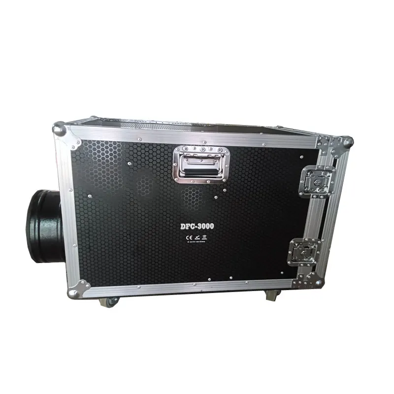 concert mist  dmx control 3000w stage effect co2 low fog machine for wedding stage party