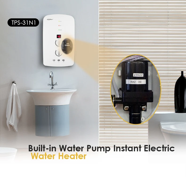 Household bathroom shower/instant hot electric water heater