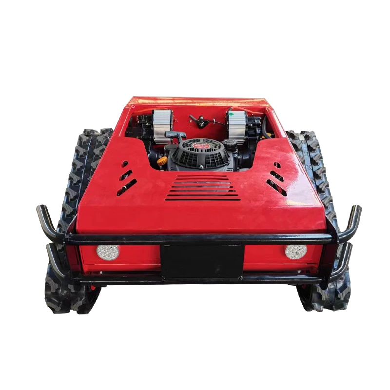 Crawler Lawn Mower Self Propelled Remote Control Garden Grass Cutting Machine Automated Lawn Mower