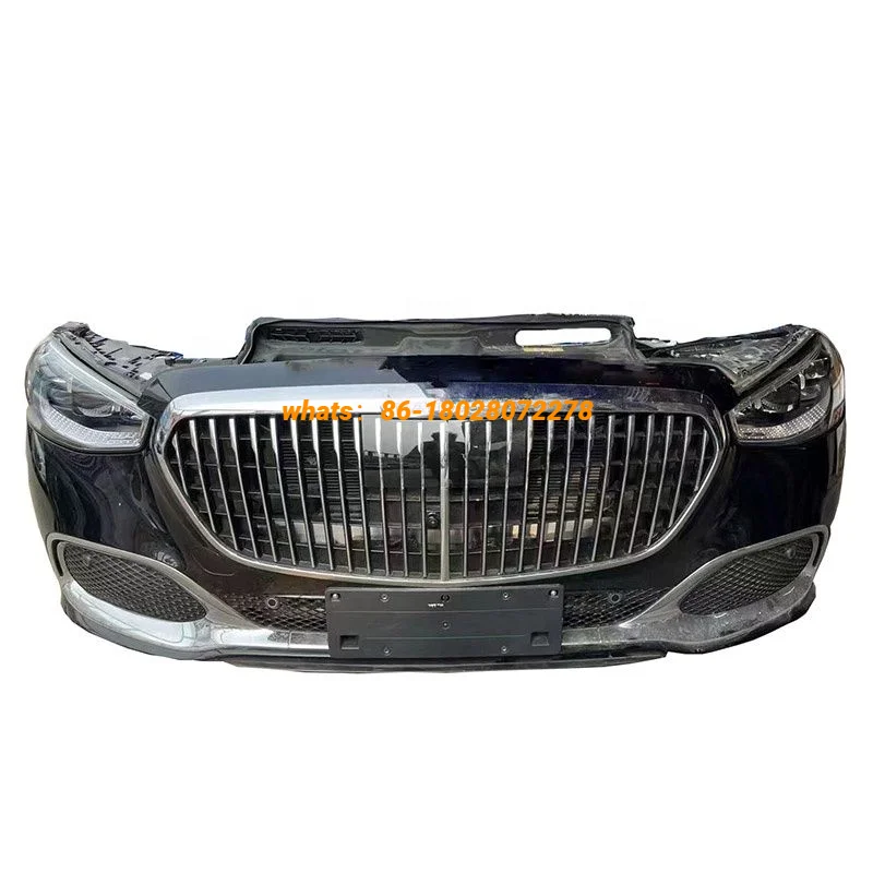 For For Mercedes Benz S Class 220 221 222 223 Front Car Bumper Plate LED Headlight For Benz Assembly Exterior Accessories