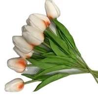 Mini Tulip Simulation Flower Wedding Party Home Decoration Simulation Plant Artificial Flower Hand Feeling Tulip For Sale