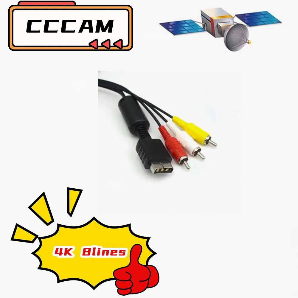 HD 2023 New 8-Line Stable Fast Cccam oscam Spain Slovakia Czech Europe Poland Channel Free Test Satellite TV Receiver