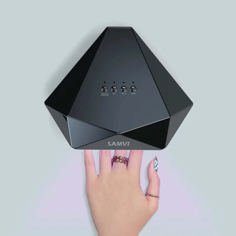 Новое поступление 48 Вт 7 видов цветов солнца светодиодный ультрафиолетовый свет ногтей перезаряжаемые сушилка для Полимеризации Гель-лака лампа