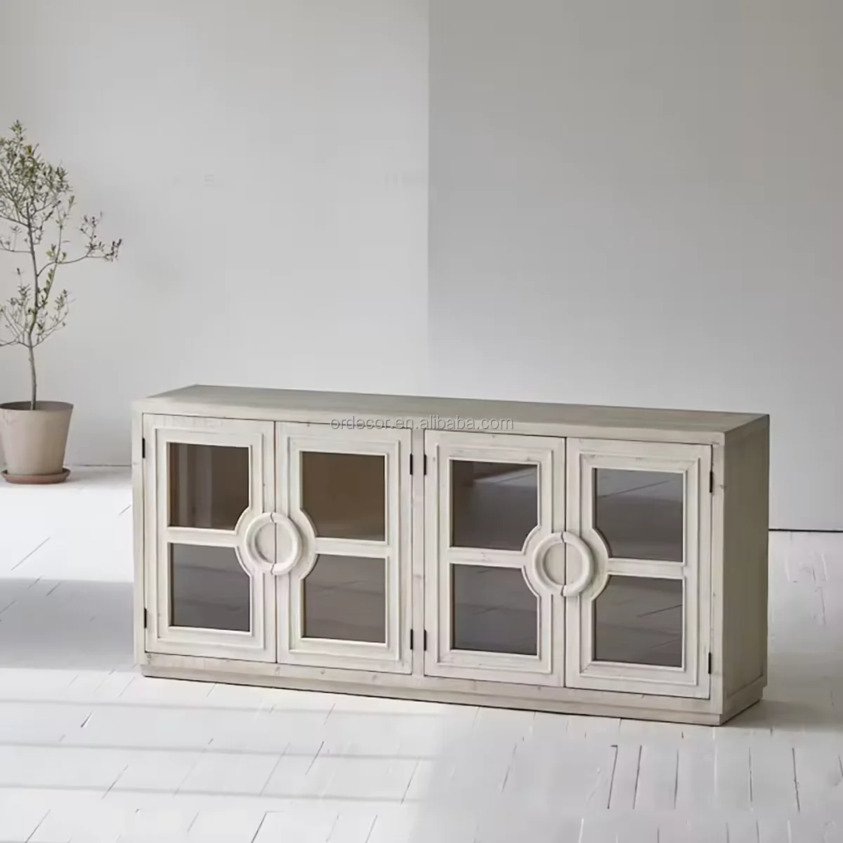 luxury metal antique sideboard living room glass cabinet mirrored sideboard buffet cabinet