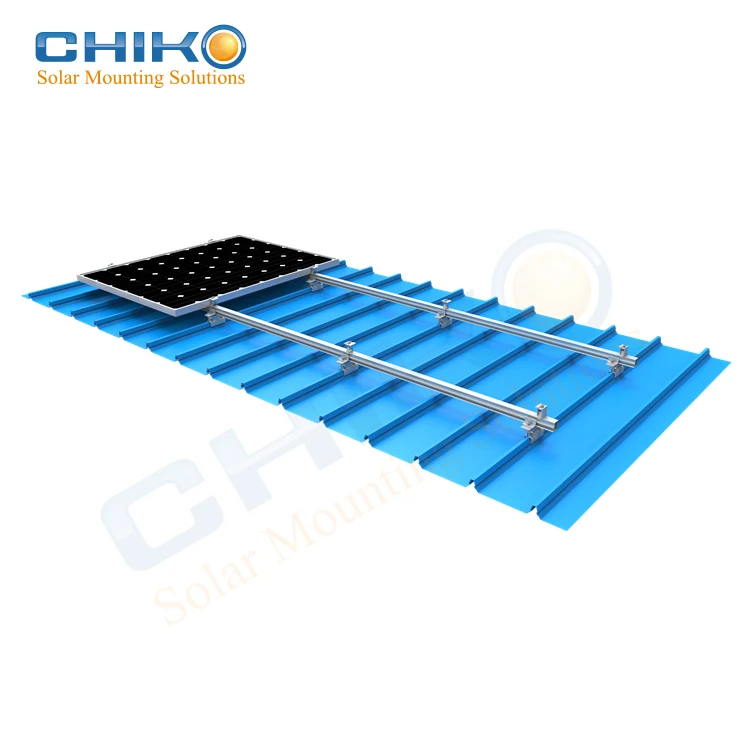 ISO Certification solar tin roof clamp for klip-lok tin roof home solar system