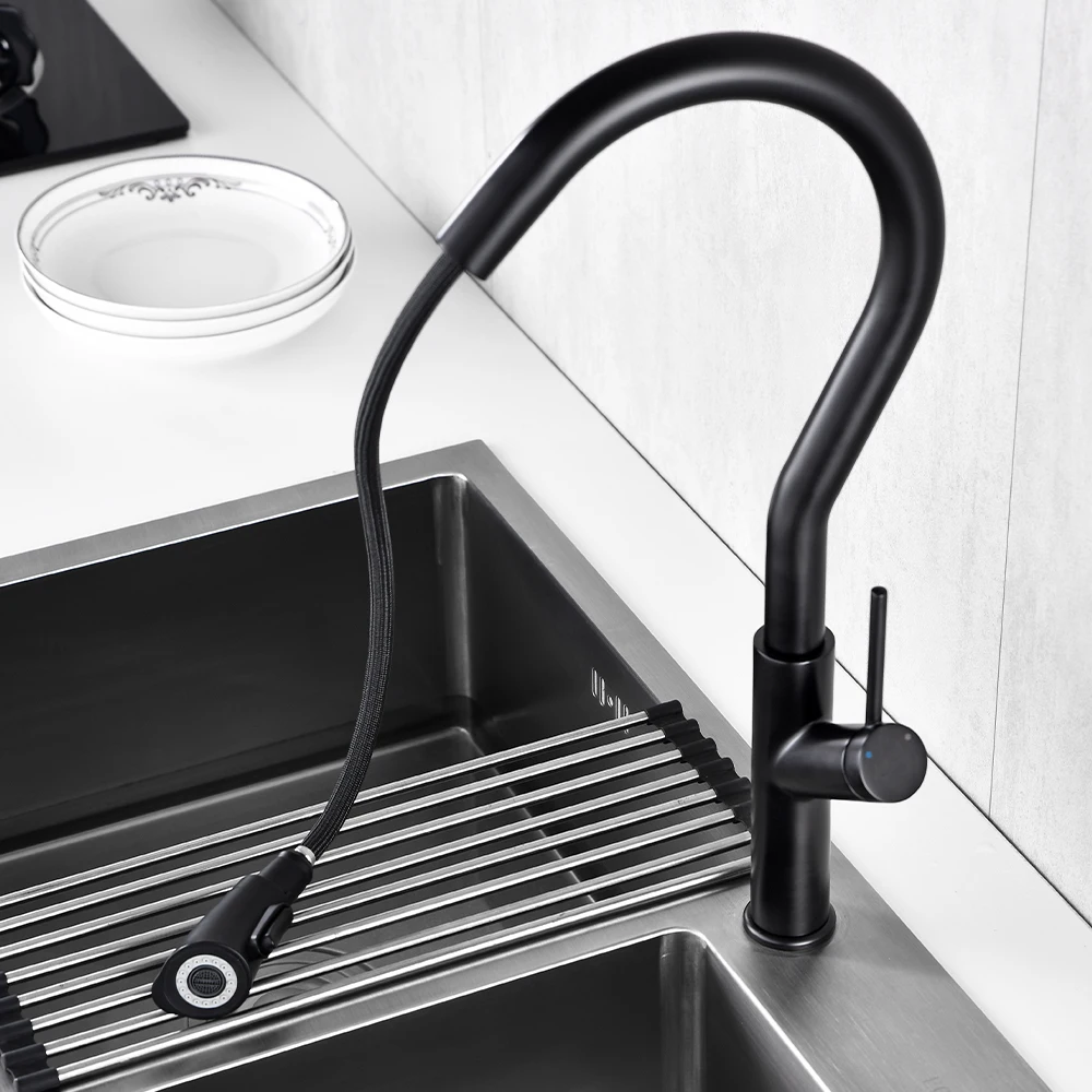 Кухонный Смеситель YUNDOOM OEM Wasserhahn на гибкой ножке из