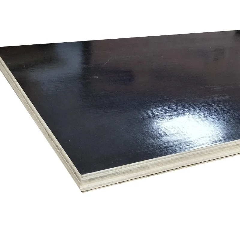 Plywood Film Faced Phenolic Board for concrete molding Formwork Plywood panel in construction.