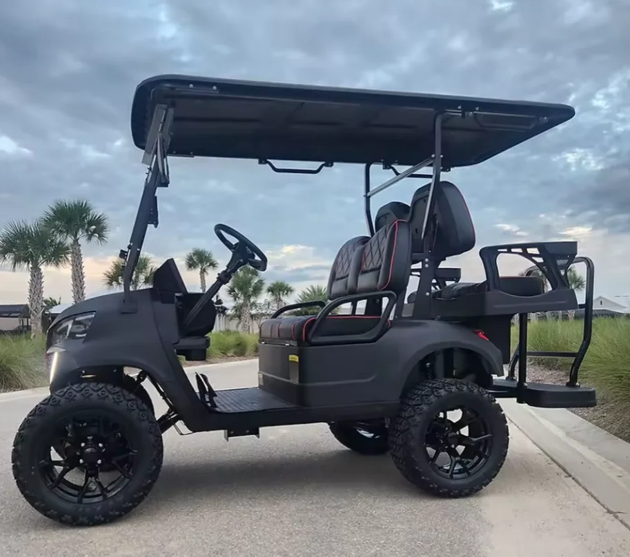 TongCai china factory sell cheap street legael  electric golf cart with folding windscreen