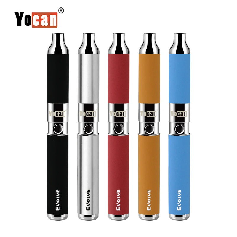 2019 electronic cigarette concentrate vape pen Yocan Evolve 1100mah battery