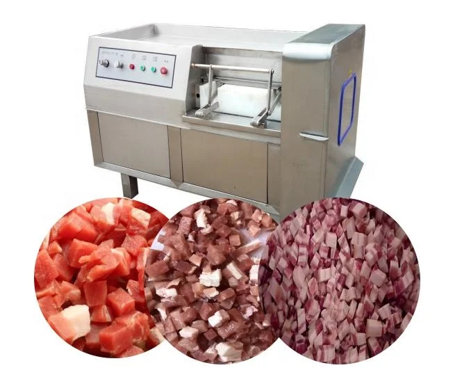 New Arrival Meat Cube Dicing Machine Meat Dicer Cube Cutting Machine Commercial Frozen Meat Cube Cutting Machine