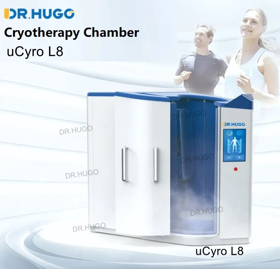 DR.HUGO uCyro L8 New Arrival Cryogenic Cryosauna Whole Body Electric Cryotherapy Chamber Sport Injury Recovery cryotherapy cabin