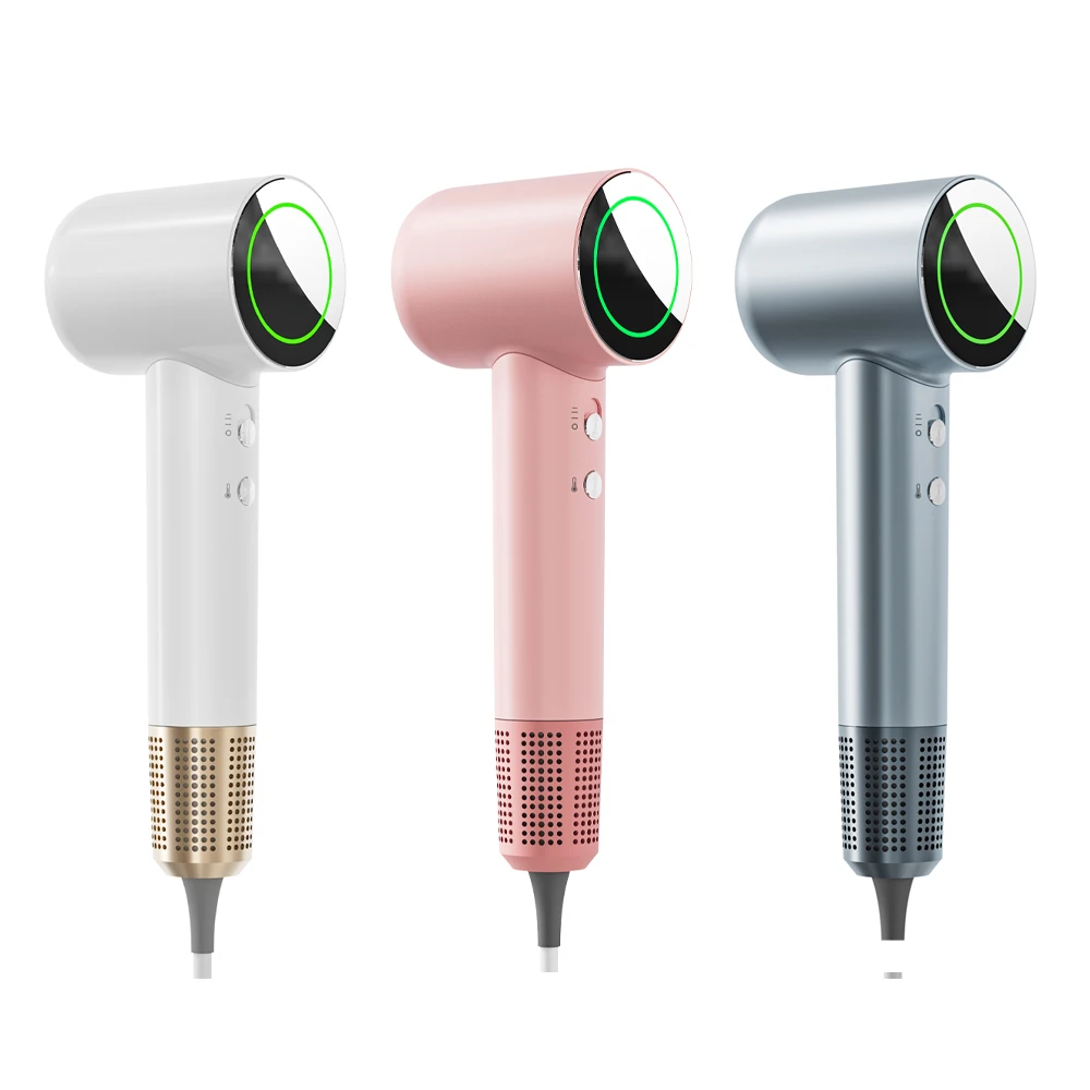 Zf-03 Hair Dryer 2024 Salon Level Light And Compact Powerful 1600W Blow Dryer Professional Ionic Bldc Motor High Speed Hairdryer