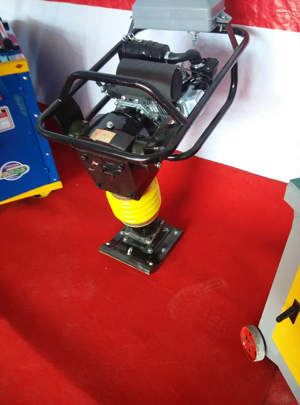 Бензиновый rammer 220v трехфазный вертикальный уплотнитель почвы