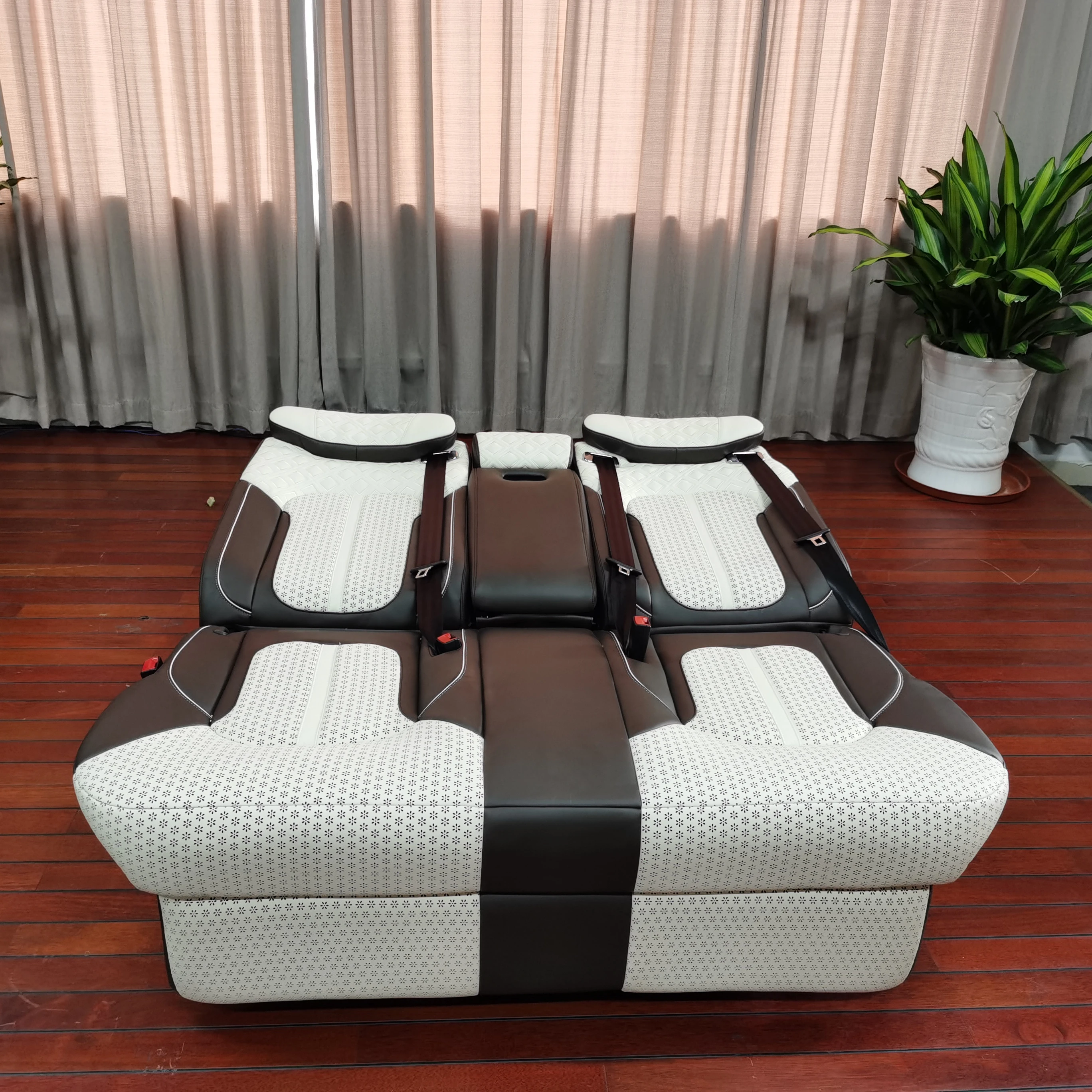 Luxury Vip Power Sofa Seat For Sprinter Mpv Van  Limousine Interior Conversion Vito  V Class  Alphard