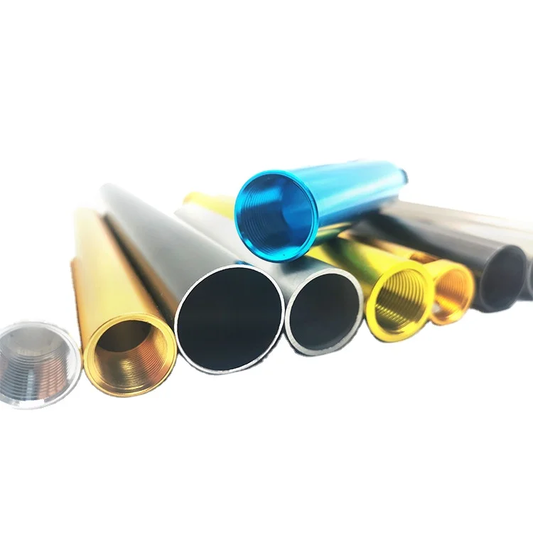 Durable Using Stainless Steel Round Tube Anodized Aluminum Round Tube
