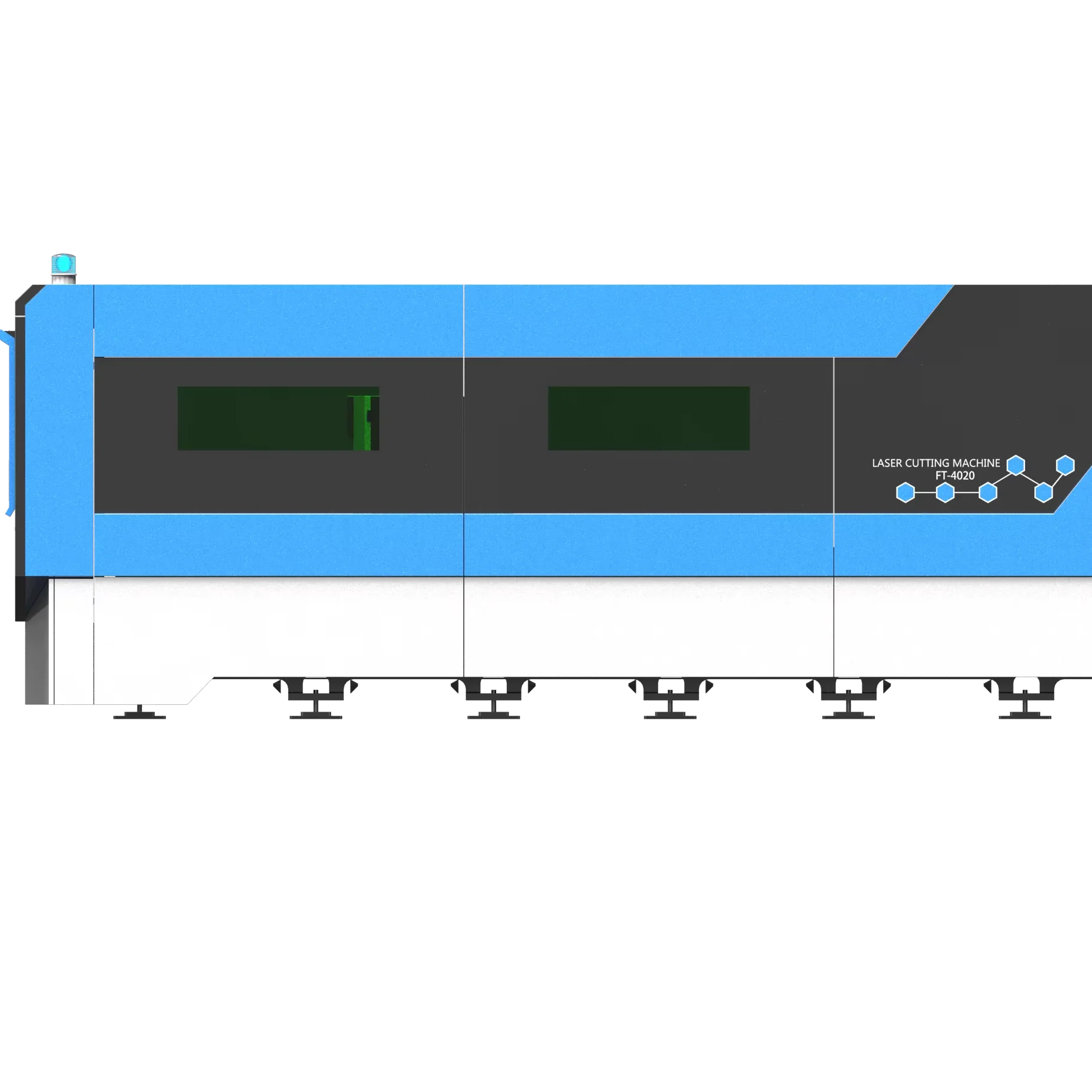 New 3000W Laser Cutting Machine Metal Raytools Laser Head DXF Graphic Format Supported Sheet Metal Cutting After-sales Service
