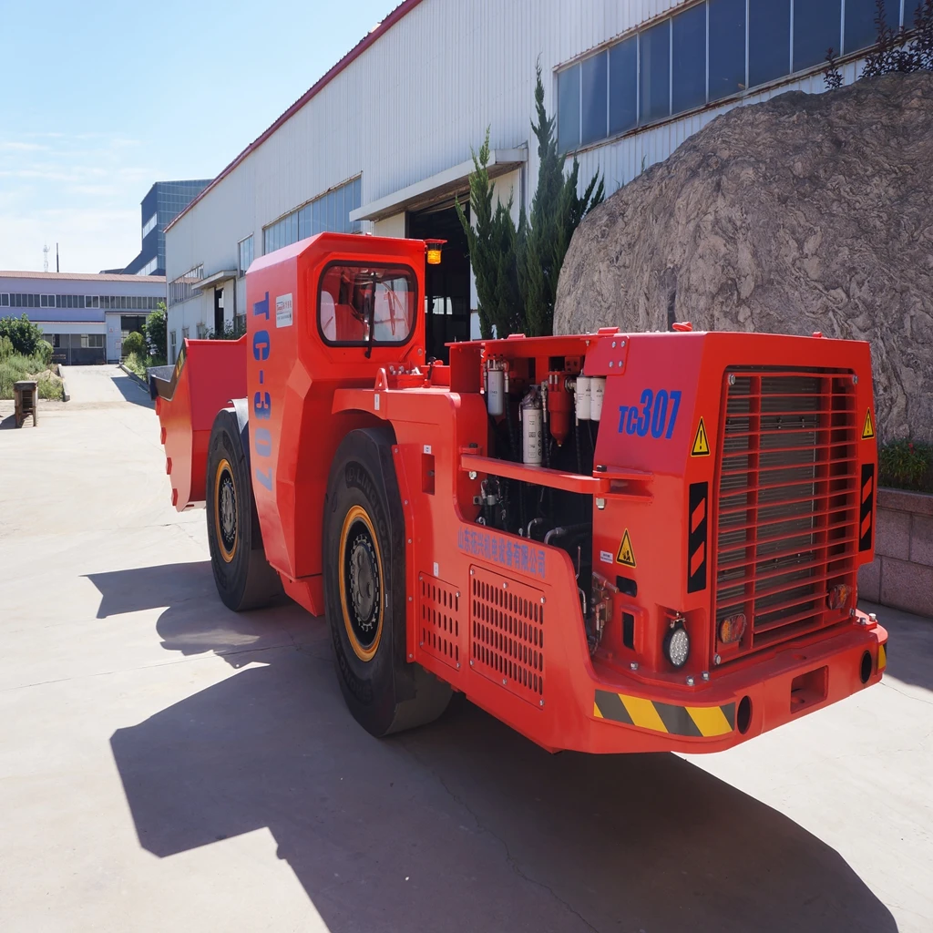 China TC-307 Hot Sale 4wd Articulated Minero Subterraneo Mining Scooptram TuoXing Underground Mining Scooptram