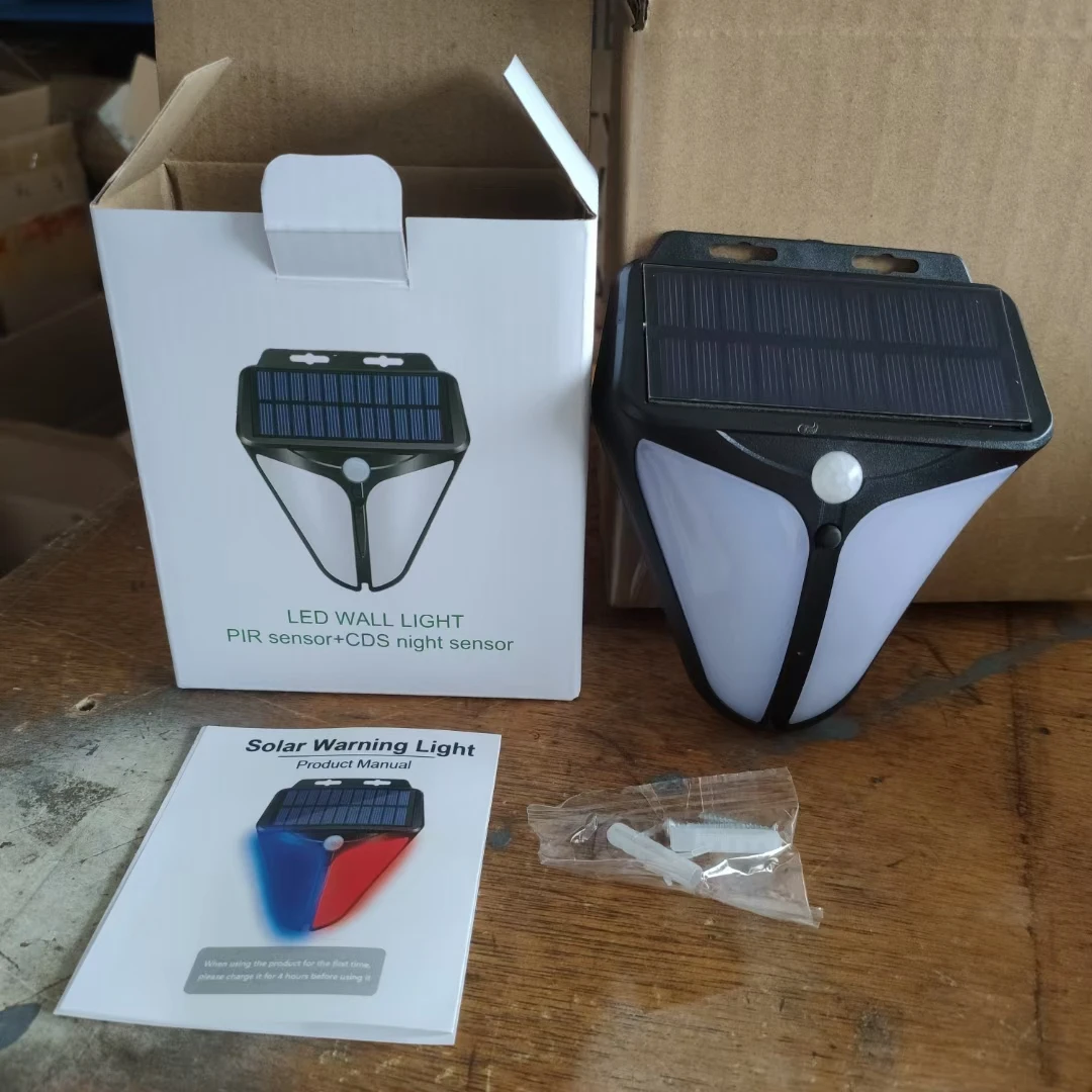 Solar Human Body Sensor 31 LED Hawk eye Wall Light 26 led with alarm optional