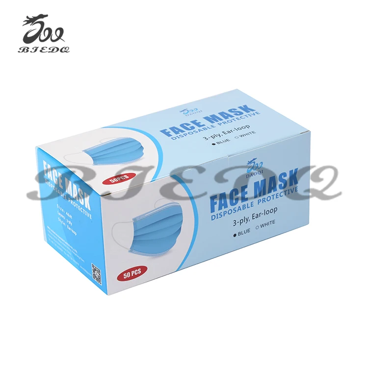 Одноразовая высокоскоростная Нетканая медицинская маска с низким уровнем шума