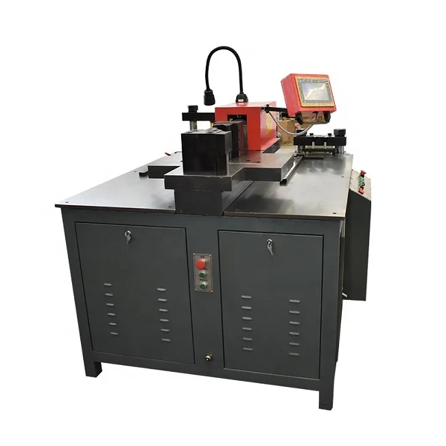 cnc hydraulic busbar machine cutting bending punching copper busbar bending machine