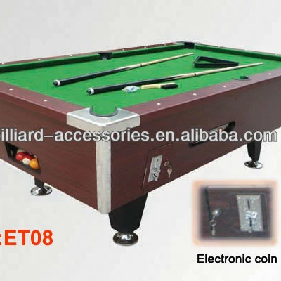 Economic Factory Supply Coin Operated Pool Table