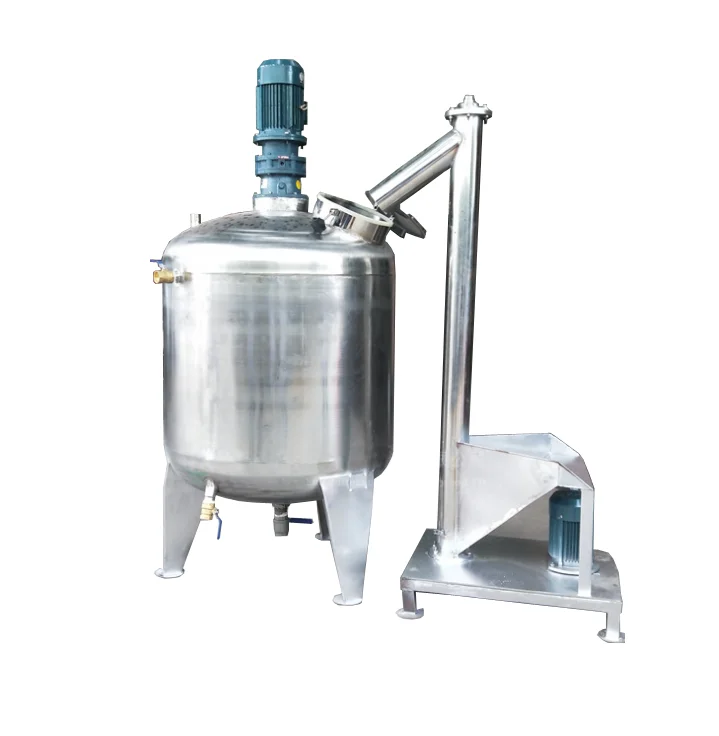 manufacturer production  line Stainless steel mixing tank chemical reactor 200 liter