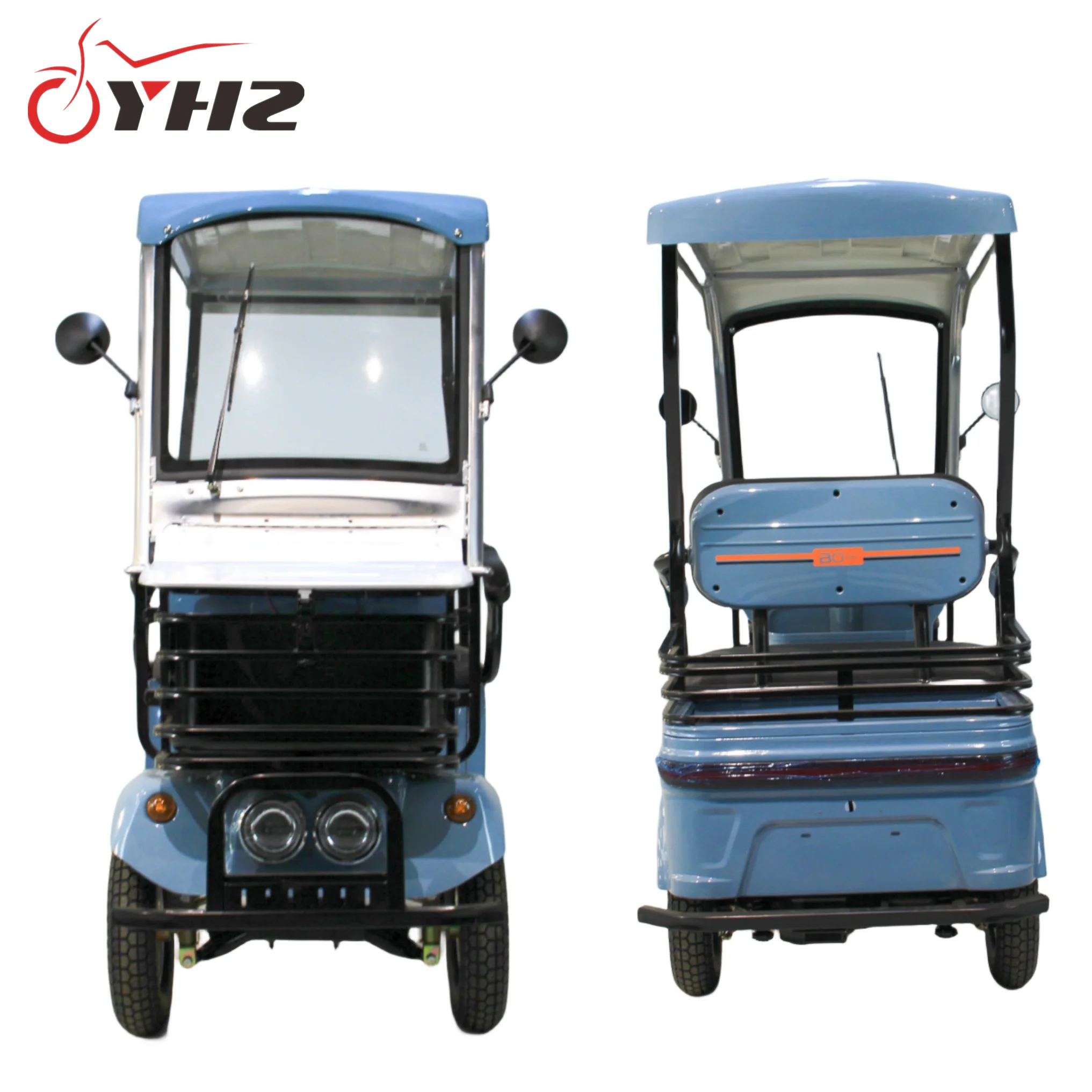 New style single seat elderly 4 wheeler electric mobility scooter with roof for adult