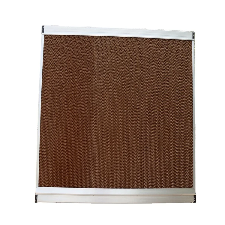 
Chicken house wall-mounted greenhouse water circulation cooling pad/paper wet curtain 