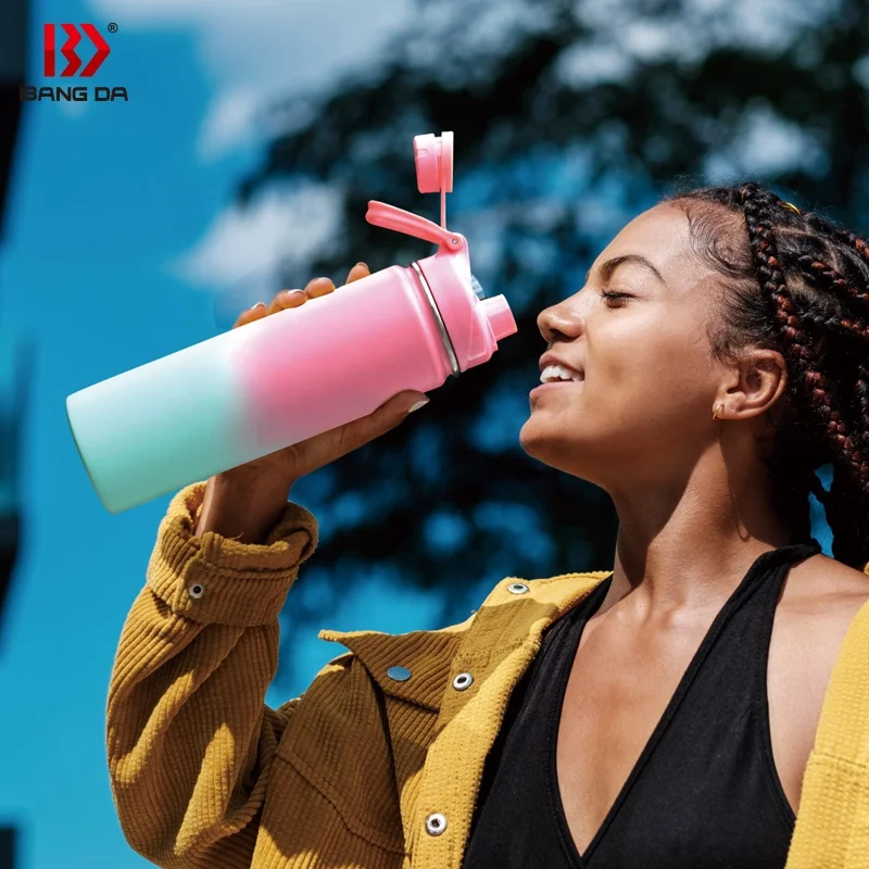 Portable Stainless Steel Thermal Vacuum Sports Double Wall Water Bottle